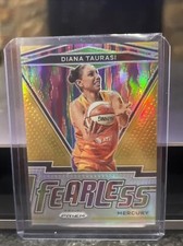 2021 Panini Prizm Diana Taurasi WNBA FEARLESS SSP GOLD 10/10  Last on Print
