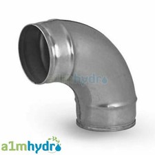 90 Degree Bend Grow Room Ventilation Duct Pipe Fan Ducting Elbow 4 5 6 8 10 12 "