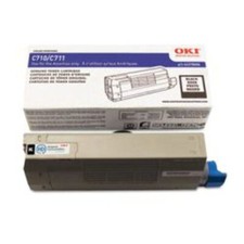 OKI 44318604  Okidata OKI Toner OKI C711 Black 11K Page Large Capacity Cartridg