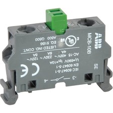 1PC ABB MCB-10B Contact Block 1No Rear Mounted