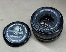 Canon Lens FD 50mm 1:1.8 Japan from Canon AE-1 Camera