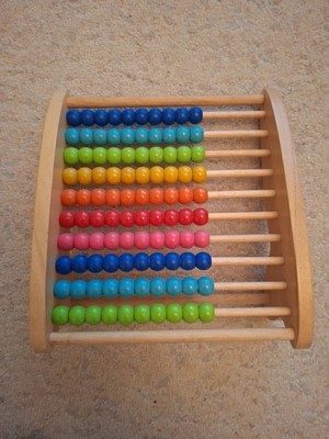 Frühförderzentrum Holz Abakus ELC klassisches Spielzeug