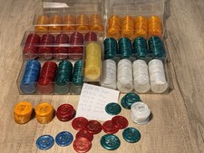 Perlmutt Effekt Jetons Casino Roulette Euro Chips 625 Stück Sehr Exklusive Serie