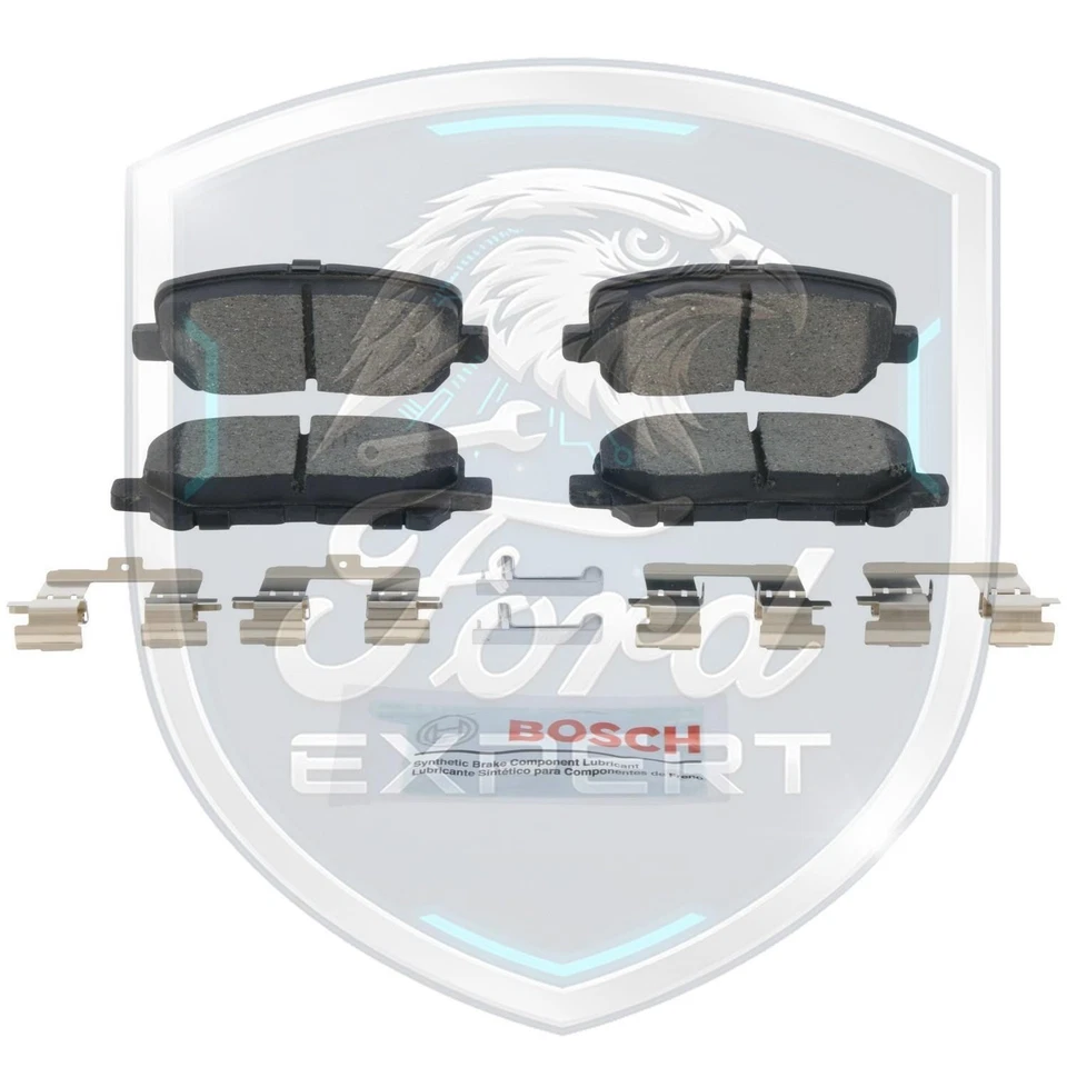 Bosch OEM Rear Ceramic Brake Pads Kit For 2009-2017 Honda Lifetime Warranty - Изображение 4 из 4