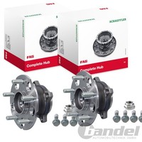 2X FAG RADLAGER-SATZ Hinten Passend FÜR Honda CR-V Links+Rechts