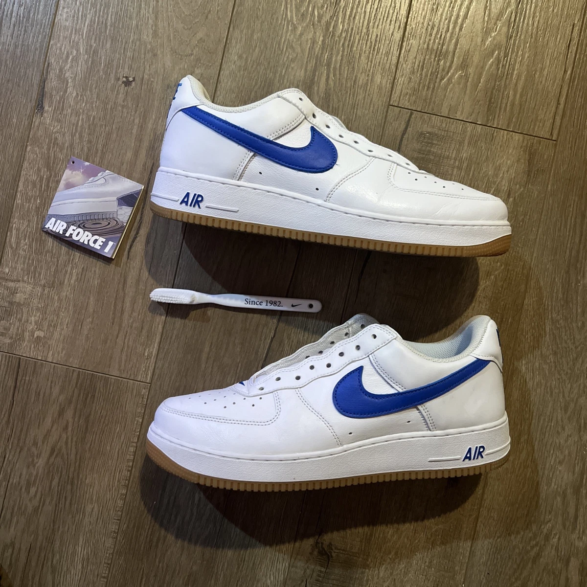 Nike Air Force 1 Low Blue Gum for Sale | Authenticity Guaranteed