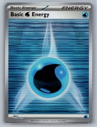 Basic Water Energy 019 Scarlet & Violet Energies Reverse Holo