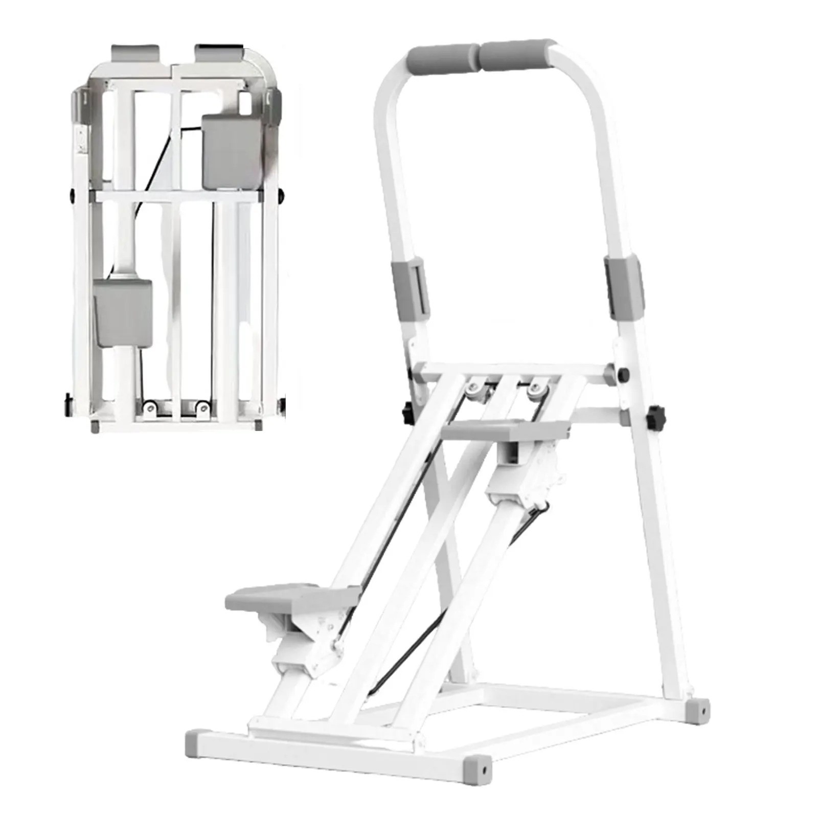Stepper escalade pliable en acier renforcé appareil cardio haut de gamme 150kg