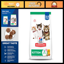 Premium Chicken Dry Cat Food for Kittens, 3.5 lb - Nutritious & Balanced Diet 11.71 per pound