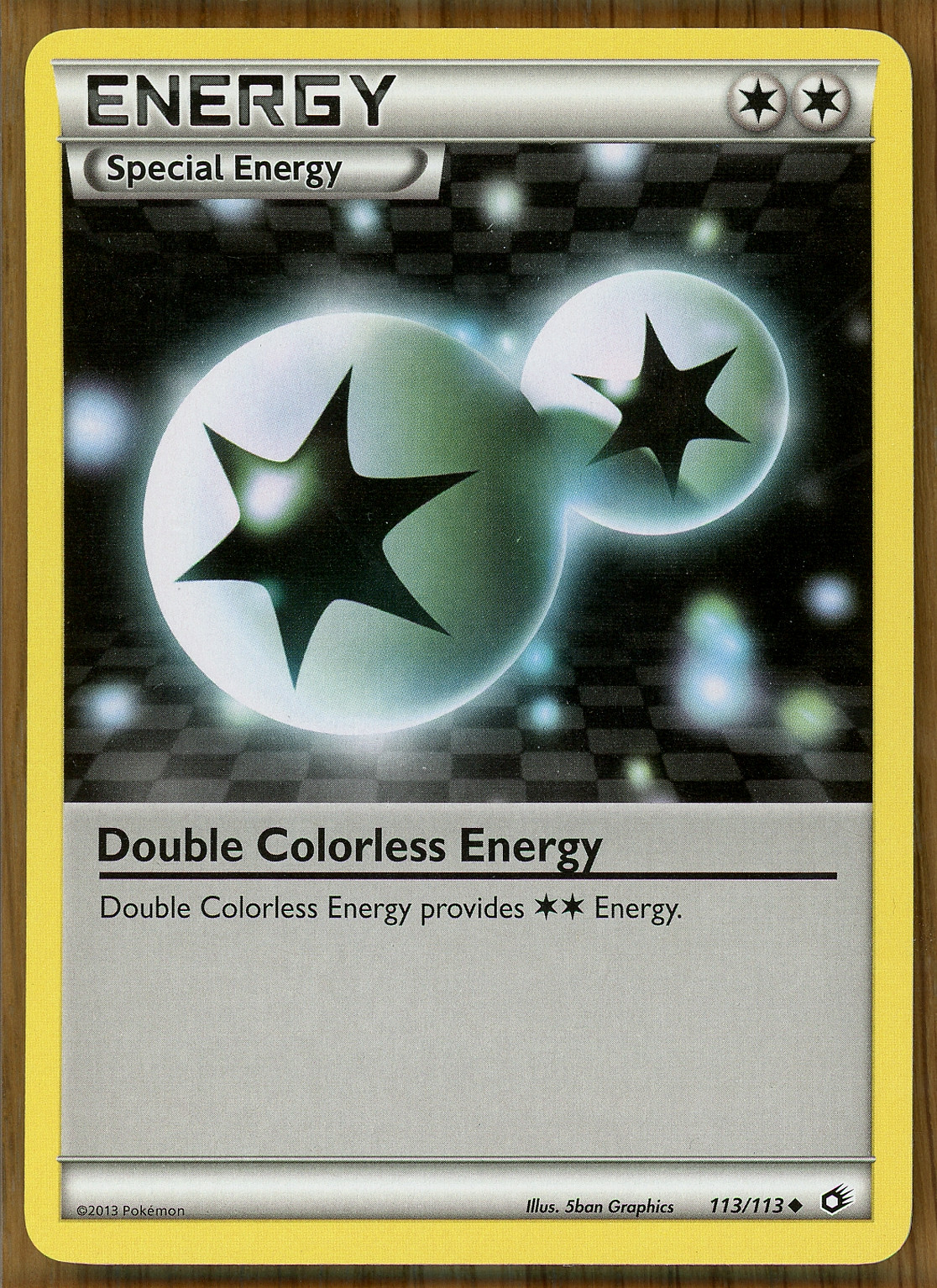 Double Colorless Energy - 113/113 ~ B&W - Legendary Treasures ~ Near Mint!!