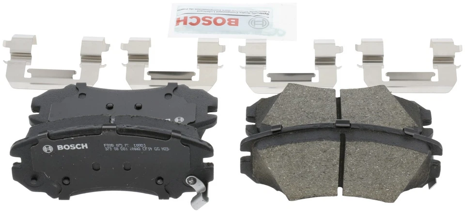 Bosch QuietCast Ceramic Brake Pad and Rotor Kit For 11-16 Chevrolet Malibu Foto 3 de 4