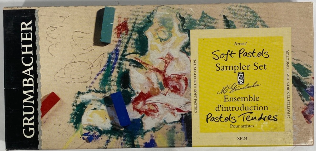 Coffret bois de 60 Pastels secs Rembrandt - Portrait