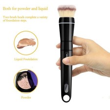 Popular Makeup Tools Portable Travel Cosmetic Electric Handle Makeup Brushes Blu