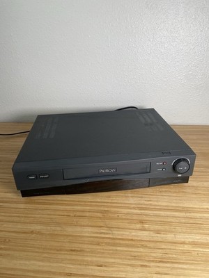 ProScan PSVR82 VCR Video Cassette Recorder VHS 4-Head Hi-Fi Stereo AS IS PARTS