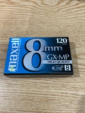 MAXELL 8mm GX-MP High Quality Camcorder Video Tape 8 mm 120 min - New