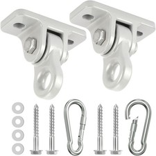3500lb Heavy Duty Porch Swing Hangers Kit, with Screws Bolts for Wooden Sets ...