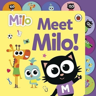 Milo: Meet Milo!: Tabbed Board Book, Milo