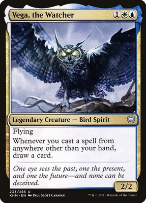 Vega, the Watcher Kaldheim Near Mint NM MTG Magic DNA GAMES