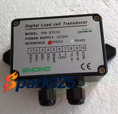 1PC RW-ST01D Load Cell Amplifier Strain Gauge Sensor RS485 RS232 Output Module