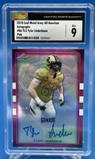 2018 Leaf Metal US Army All-American Bowl Football Cards - Trevor Lawrence Autographs 13