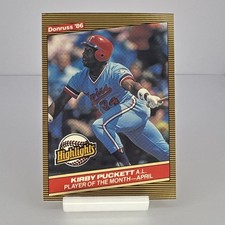 Donruss 1986 Highlights #7 Kirby Puckett Minnesota Twins Base Set MLB Card