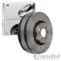 2X NK Bremsscheiben 336Mm BelÜFtet Vorne Passend FÜR Volvo XC90 | 344853