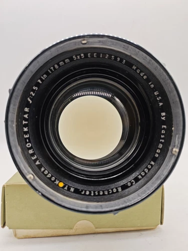 Kodak Aero-Ektar 7" 178mm 5x5 Lens 