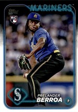 Prelander Berroa 2024 Topps #36 Seattle Mariners