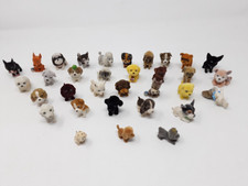 Vintage 33 MEG Puppy in my Pocket Flocked Figures