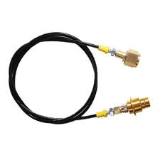 60 inches Soda Machine Adapter Hose Kit, CGA320 to TR21-4 Soda Maker Co2 Tank...