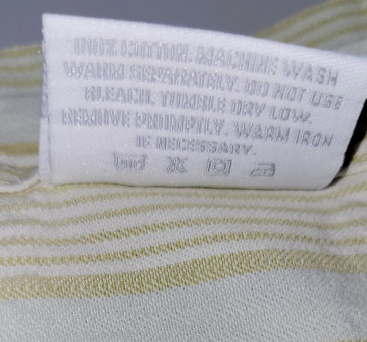 Restauración Hardware Cabana Tela Rayas Cortina de Ducha Azul Verde Blanco 72" Foto 4 de 4