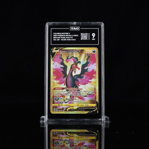 Galarian Moltres V graded TAG 9 for sale on eBay