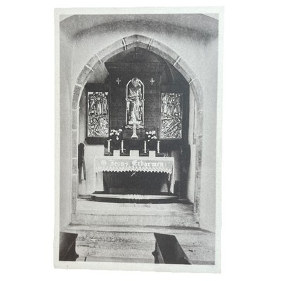 Postkarte AK Nördlingen St. Georgskirche Kriegeraltar Ungelaufen