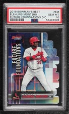 2019 Bowman's Best Future Foundations Die Cuts Elehuris Montero #EM PSA 10 0c9g