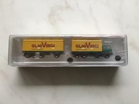 Brekina 58423 Fiat 690 TausendfüßLer Lkw E AnhäNger ÖL Vinci 1:87 In Ovp