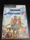 New ListingWild Arms: Alter Code: F [PS2] (Bonus Disc/Manual Included)