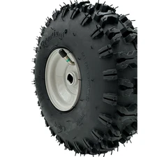 4.10x3.50-4 2Ply Snow Hog Wheel, 2.9 Inch Hub, 3/4" Axle, with D-Drive
