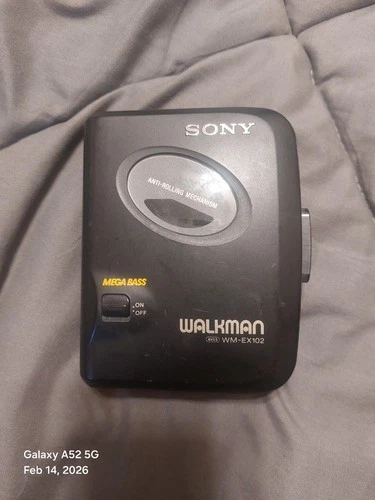 Sony Walkman Wm-ex102 Cassette Player Mega Bass C14 L3