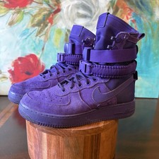 Zapatos para hombre Nike SF Air Force 1 High Court púrpura 864024-500 talla 8,5