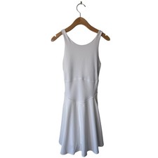 LULULEMON Court Crush Dress White Tennis Pickleball size 8 NWT