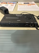 Crestron HD-MD4X1-4K-E 4x1 4K HDMI  Switcher W/Power Supply