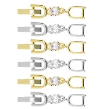 6 Pcs Necklace Chain Extender Extenders for Necklaces Clasp Women