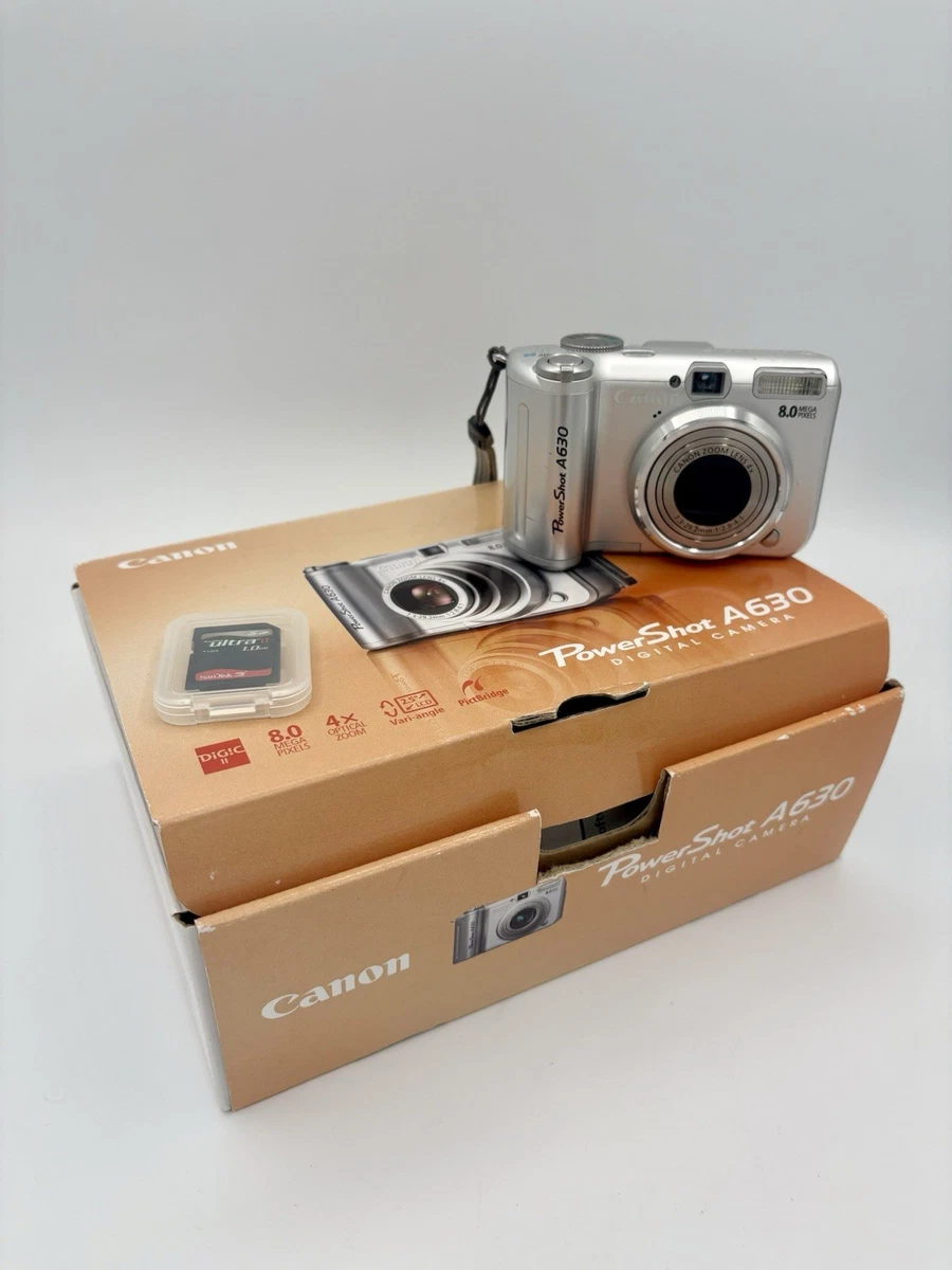 Canon PowerShot A630 Digital Cameras for Sale | Shop New & Used
