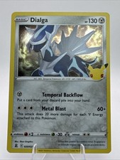 Dialga 20/25 Pokemon Card Celebrations Rare 130 HP Holo - C780