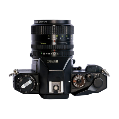 Ricoh XR-8 Mechanical 35mm Film SLR c/w Rikenon P Zoom 35-70mm