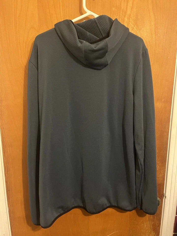 Men’s Gerry 2XL Navy Hooded Full Zip Jacket. Preowned Good Condition. - Image 2 of 4