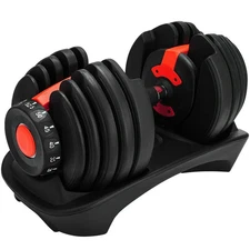 Heavy Duty Adjustable Dumbbell Set 52.5 LBS