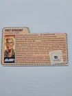 Gi Joe Rare 1983 Mail Away DUKE Sticker And Filecard Great Shape Hasbro