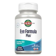 ****KAL Eye Formula Plus - Eye Care and Vision Supplements for Adults - Lutein,
