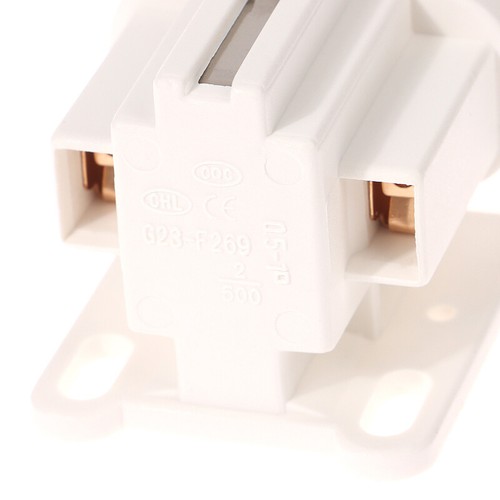 H Tube U Tube G23 Lamp Socket Plug-in Base Two-pin Plug-in Tube Lamp Tube So _tm - Imagen 7 de 12
